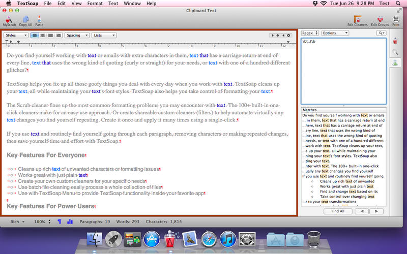 ıʽTextSoap for Mac7.4.3 ٷ