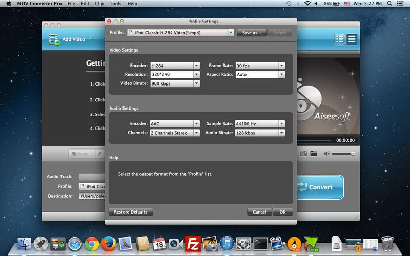 ƵʽתMOV Converter Pro for Mac6.2.93 ٷ