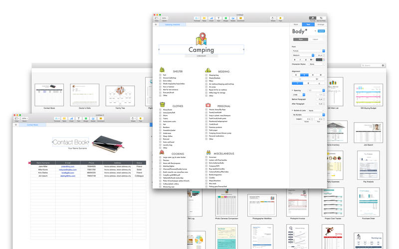 iWork׼ Suite for iWorkd2.0 Mac