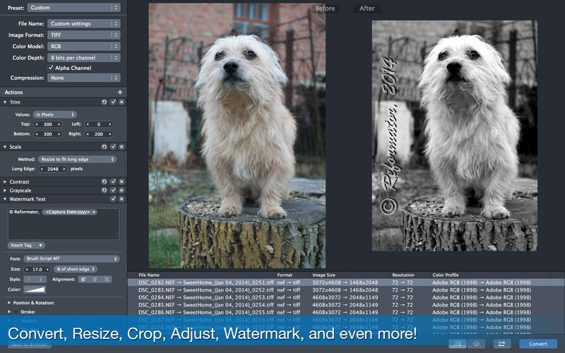 图片处理工具Reformator for Mac1.0.3 官方版
