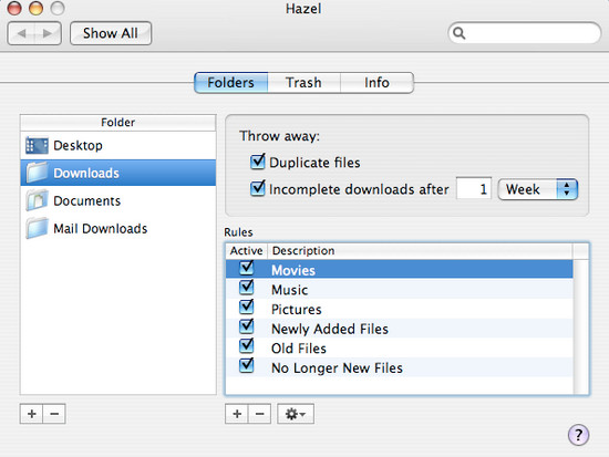 Hazel for mac3.3.3 °