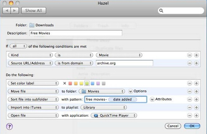 Hazel for mac3.3.3 °