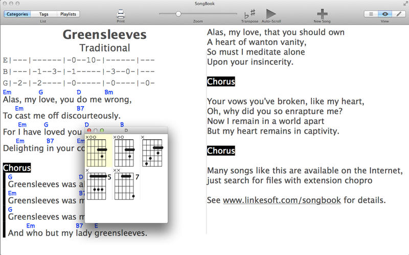 SongBook for Mac2.0.1 ٷ