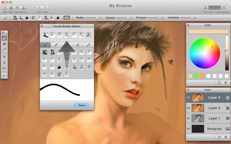 ҵĻMybrushes for Mac2.1.4 ٷ