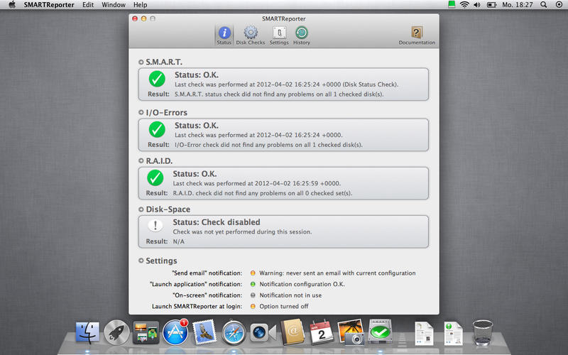 SMARTReporter for Mac3.1.5 ٷ
