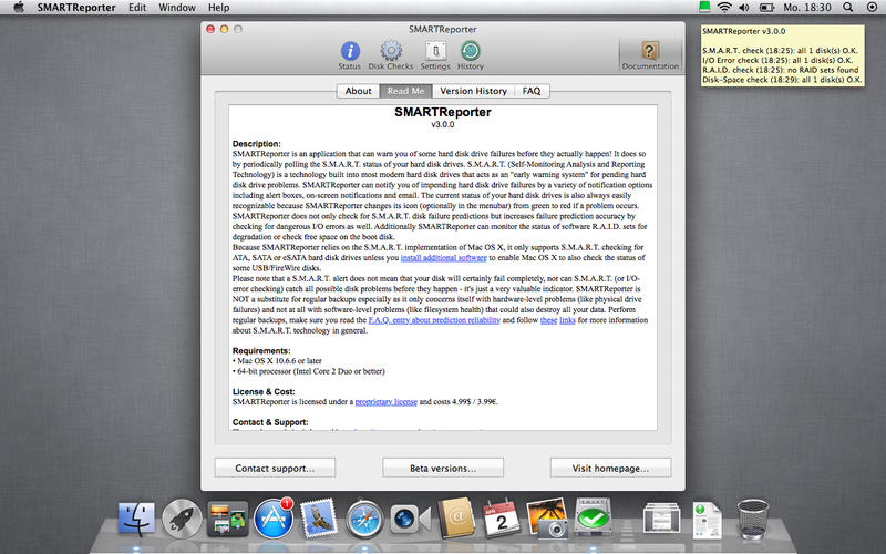 SMARTReporter for Mac3.1.5 ٷ