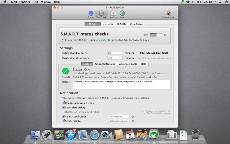 SMARTReporter for Mac3.1.5 ٷ