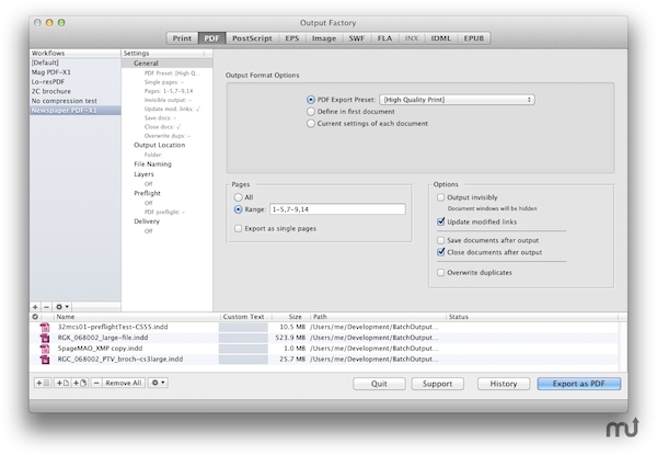 Output Factory for mac Ѱ1.5.15 °