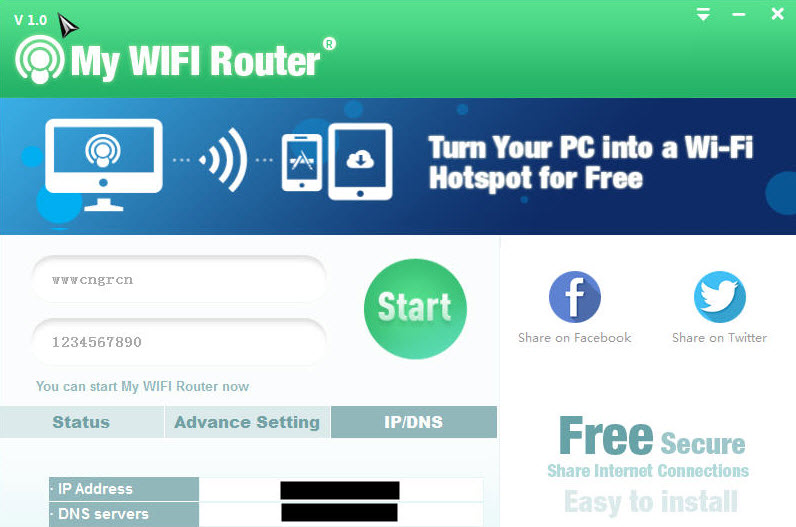 My WIFI Router(WiFi无线路由器软件)1.0 官方版