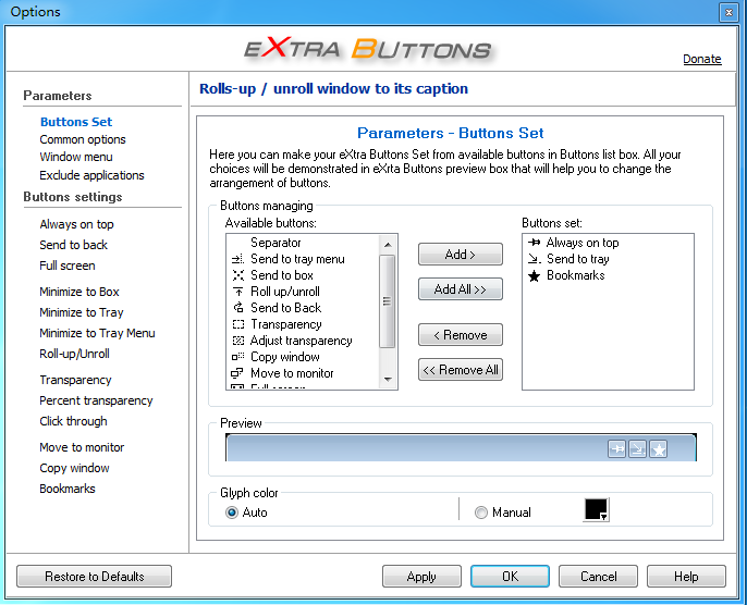 eXtra Buttons2.2.4 ɫ