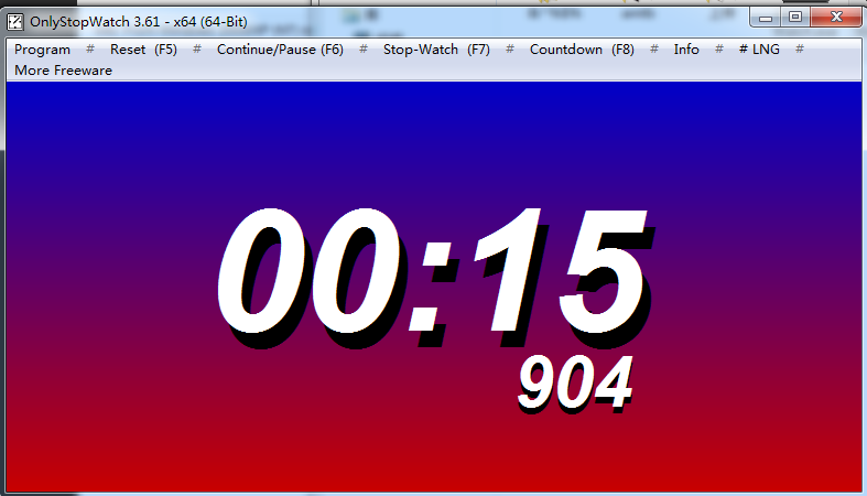 OnlyStopWatch3.61 ɫ_ʱ