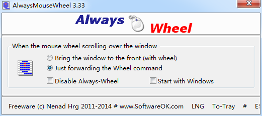 AlwaysMouseWheel3.33 ɫ_̨й