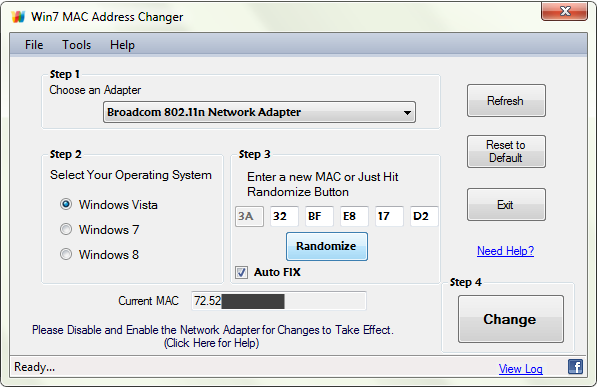 Win7 MAC Address Changer2.0 Ѱ_win7macַ޸Ĺ