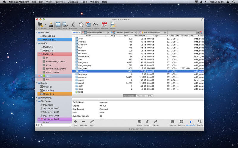 Navicat Premium for Mac数据库管理11.2.8 最新版