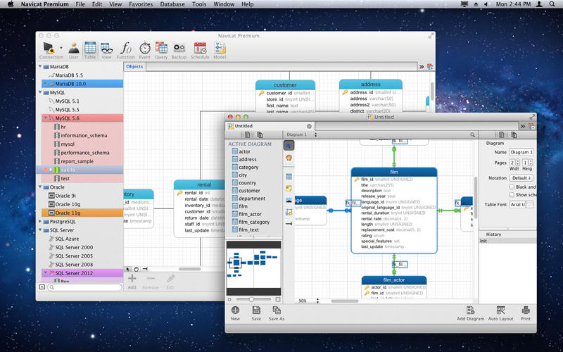 Navicat Premium for Mac数据库管理11.2.8 最新版