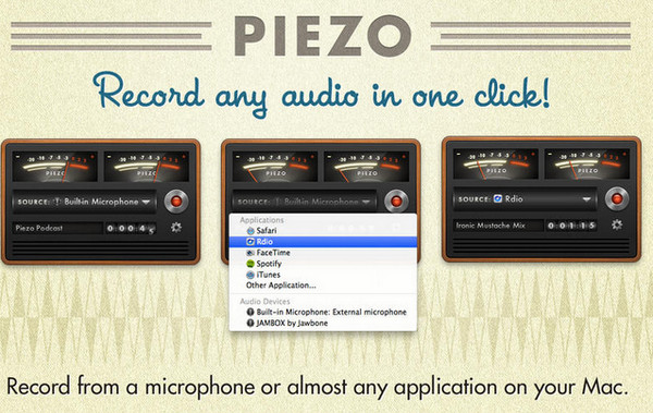 Piezo Mac版 录音软件1.2.6 官方版