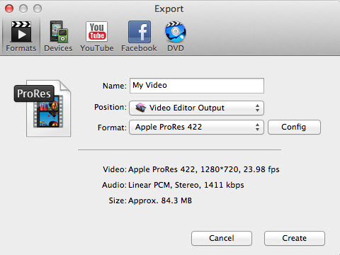 Video Editor for Mac3.0 官方版