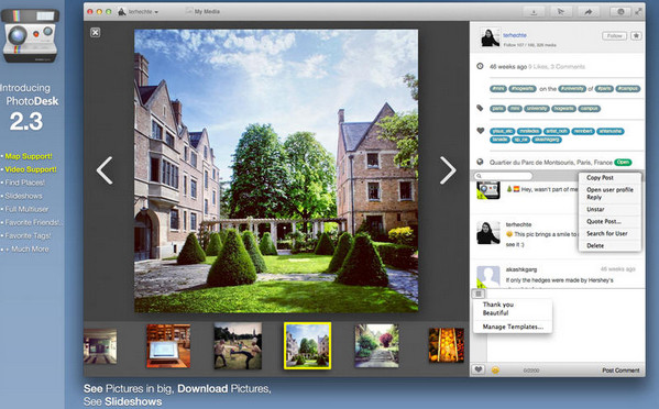 PhotoDesk for Mac 3.0.1 ٷ