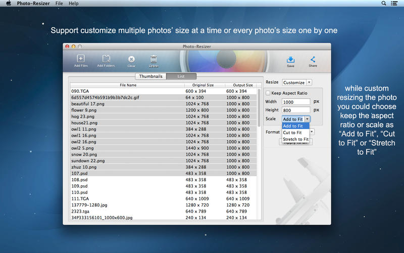 IFunia Photo-Resizer for MacDƬ޸2.1.1 ٷ