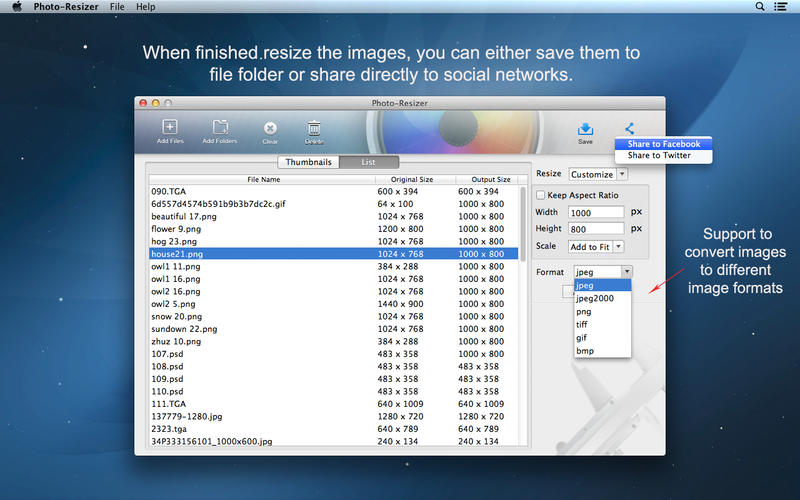 IFunia Photo-Resizer for MacDƬ޸2.1.1 ٷ