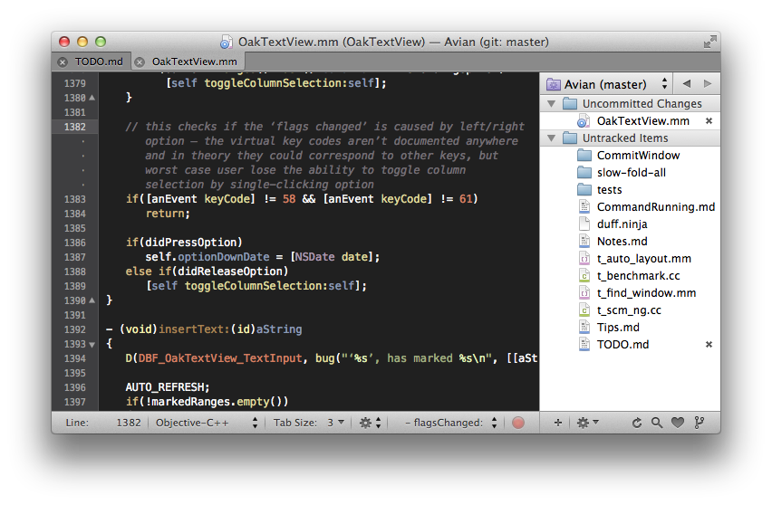 MacԴı༭ TextMate2.9497 °