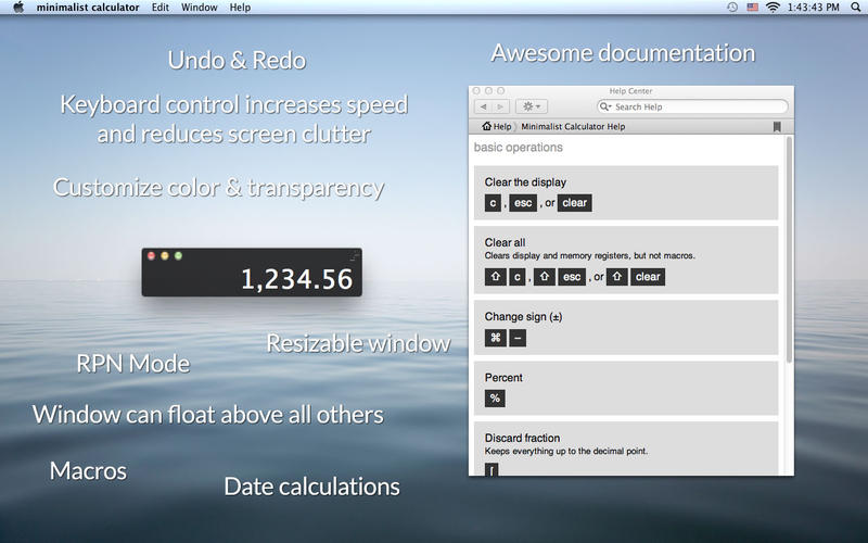  minimalist calculator for Mac1.2.9 ٷ