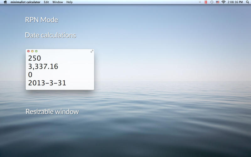  minimalist calculator for Mac1.2.9 ٷ