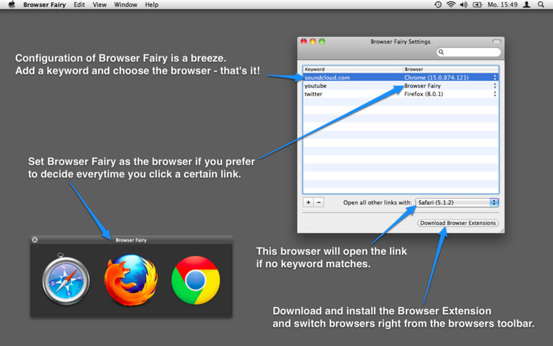 Browser Fairy for Mac2.1 ٷ