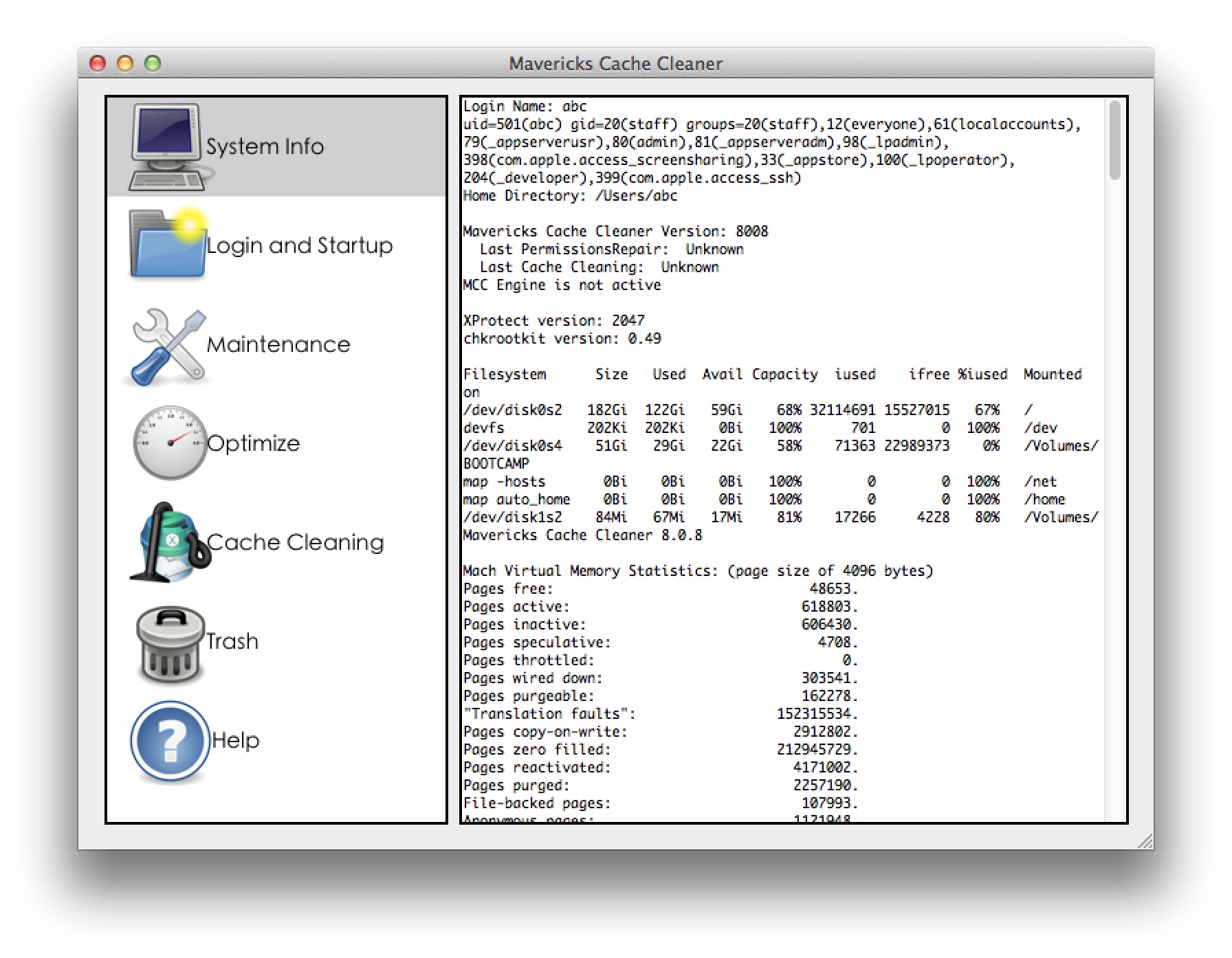 Mavericks Cache Cleaner for Mac9.0.4 官方版