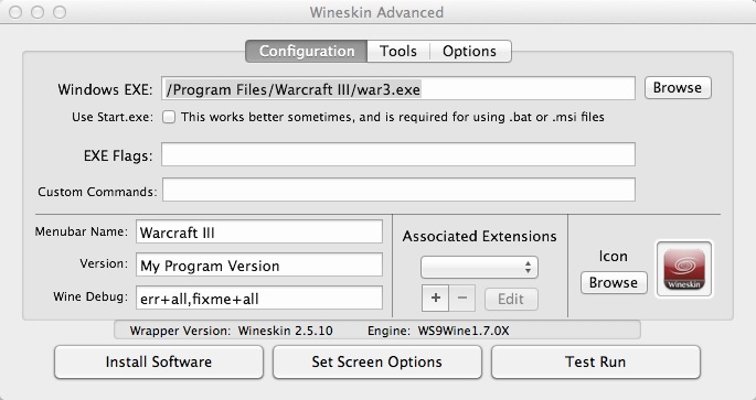 Wineskin for mac2.8.5 ٷ