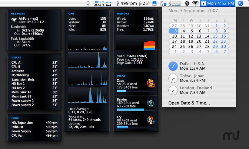 iStat Menus for Mac5.0.3 ٷ