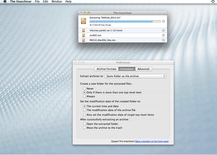 The Unarchiver mac 3.9.1 ٷ