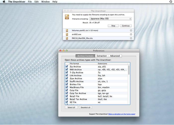 The Unarchiver mac 3.9.1 ٷ