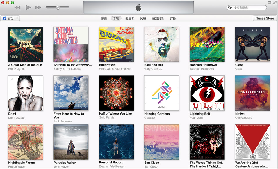 iTunes mac版12.2.2.25 最新中文版