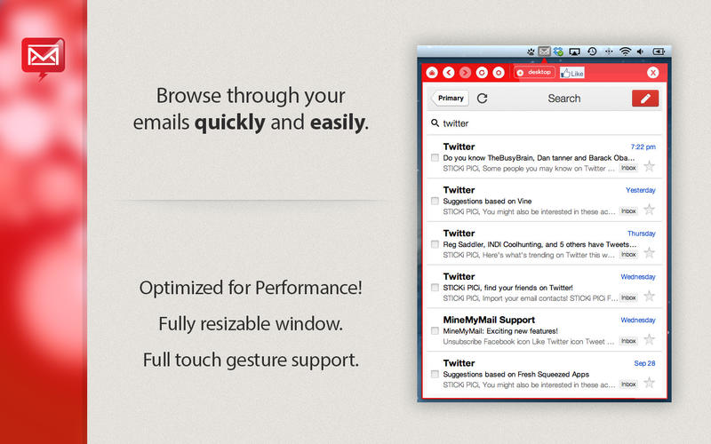 QuickTab for Gmail Mac1.0 Ѱ