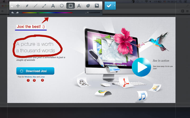 Joxi Screenshoter for Mac2.2.6 ٷ