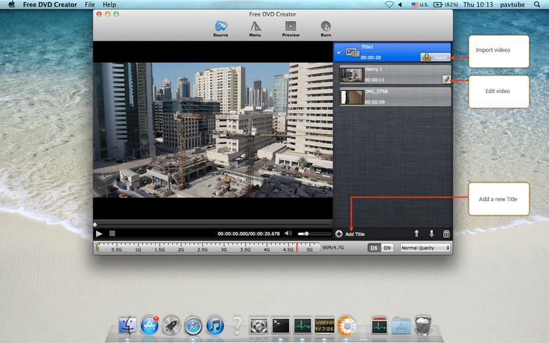 Free DVD Creator macv1.1 ٷ