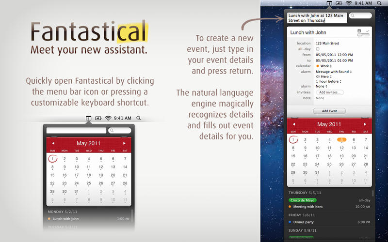 Fantastical Mac2.1.3 ٷ