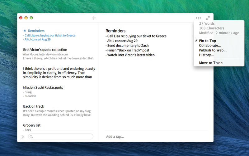 ±Simplenote for Mac1.0.12 ٷ