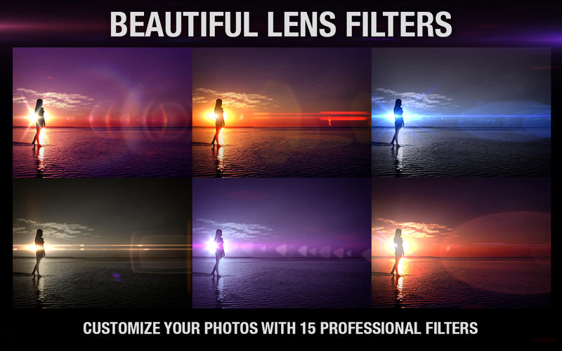 照片编辑器LensFlares for Mac1.1 官方版