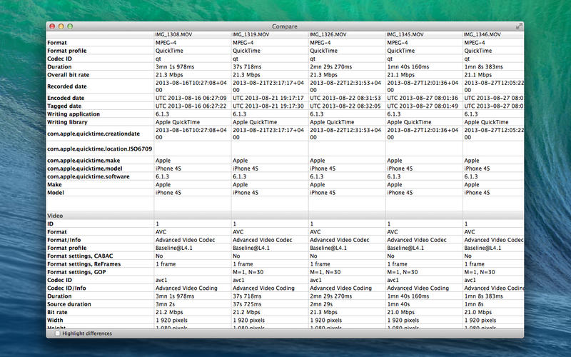 ýļMedia File Inspector Mac3.2 ٷ