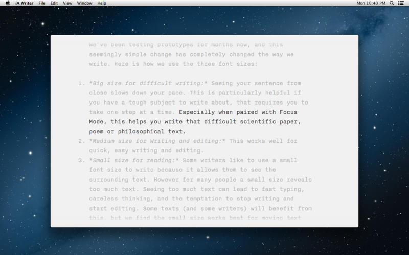 iA Writer for Macı༭2.1.3