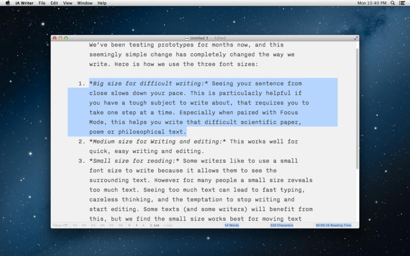 iA Writer for Macı༭2.1.3