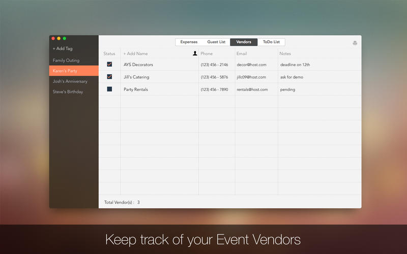 Event Planner for Mac1.3.0 ٷ