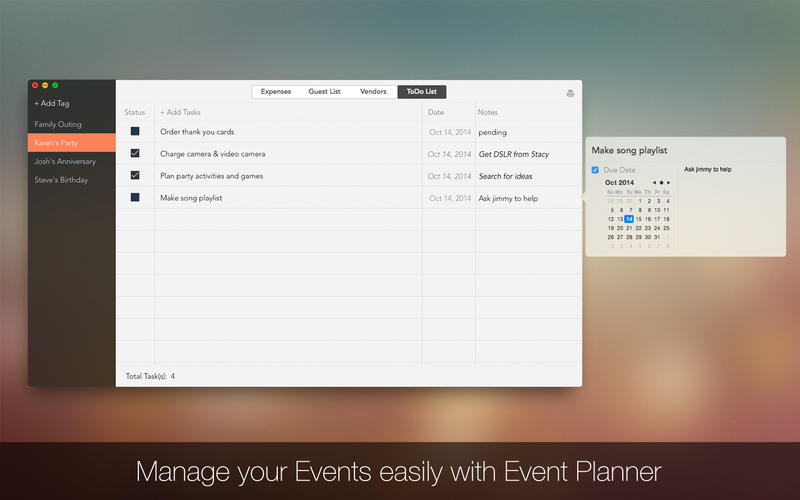 Event Planner for Mac1.3.0 ٷ