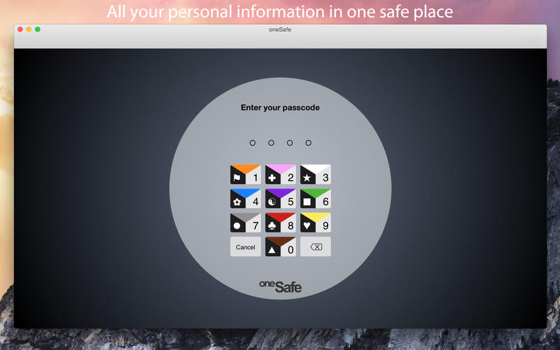 oneSafe for Macȫ1.5.2 ٷ