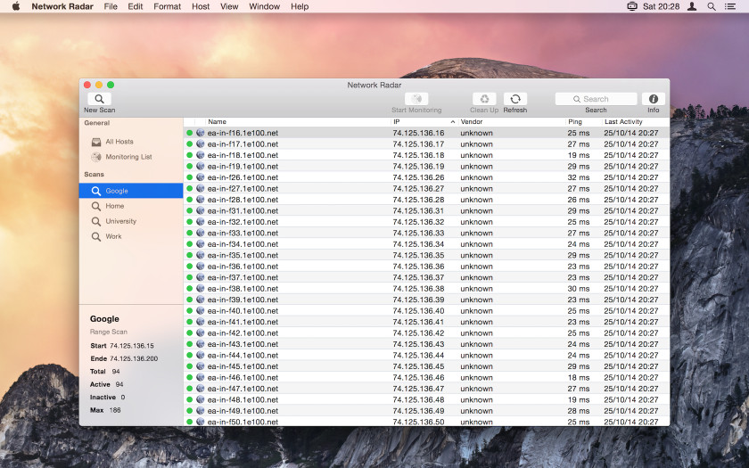 ״Network Radar Mac1.2.3 ٷ