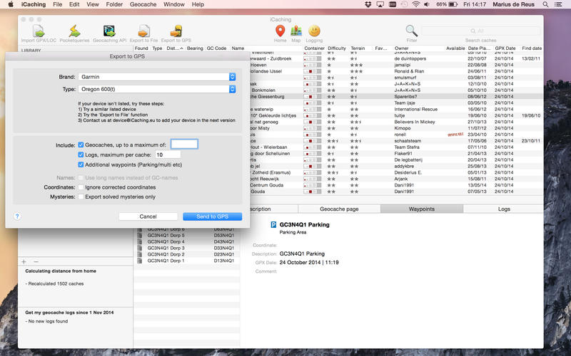 GPXļiCaching Mac4.95 ٷ