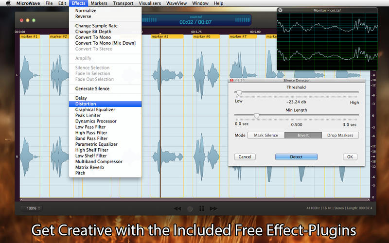 音频编辑器MicroWave Mac版1.6.1 官方版