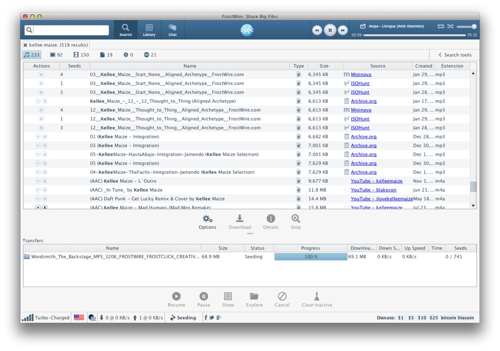 FrostWire for Mac6.0.4 ٷ°